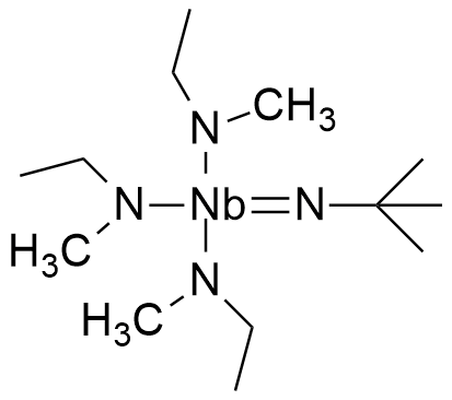 (tert-Butylimino)tris(ethylmethylamino)niobium, Nb(tBuN)(NEtMe)3